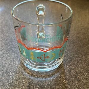 Pocahontas Themed Glass Mug